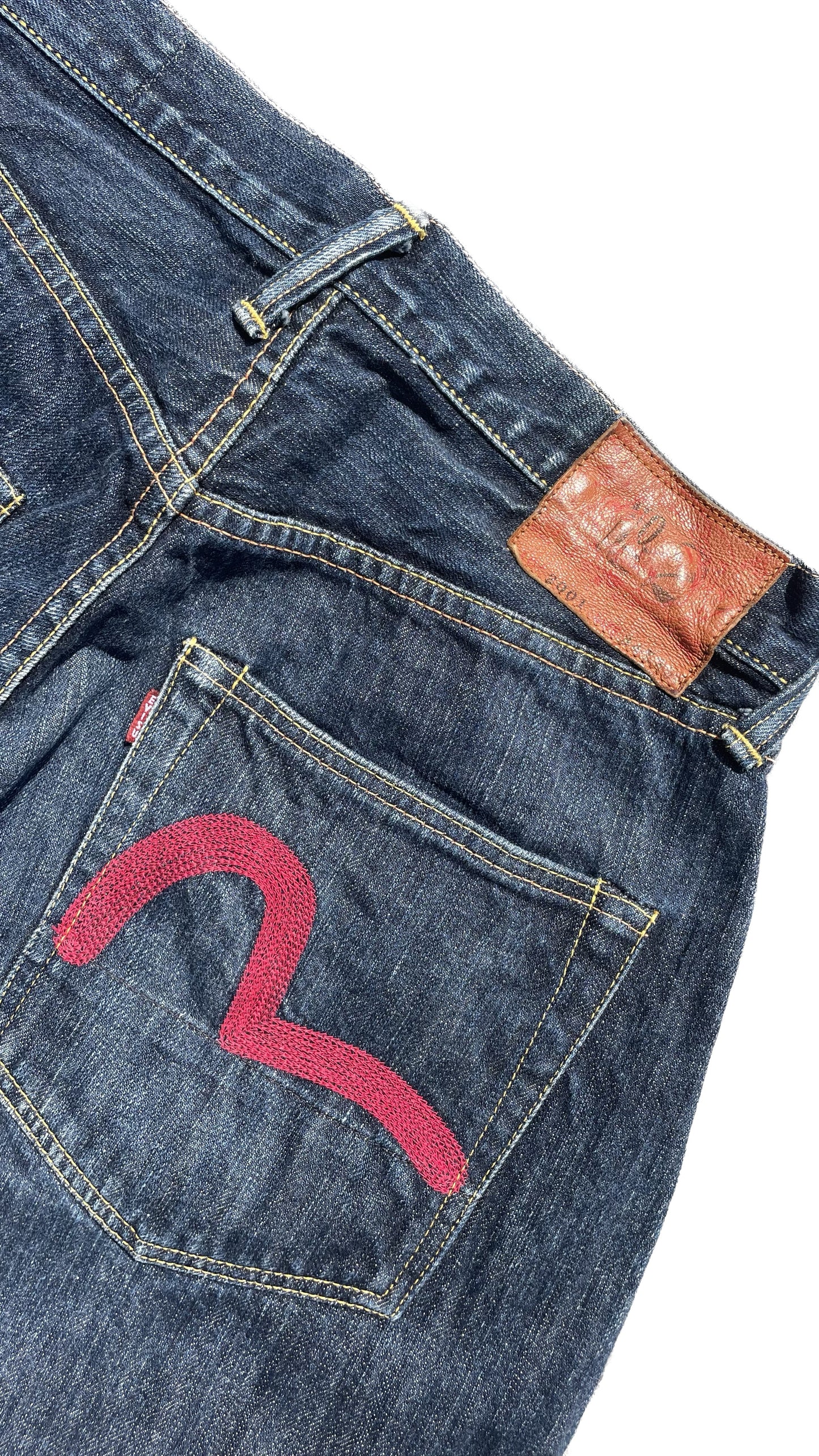 EVISU JEANS ROSSO GABBIANO [34x35]