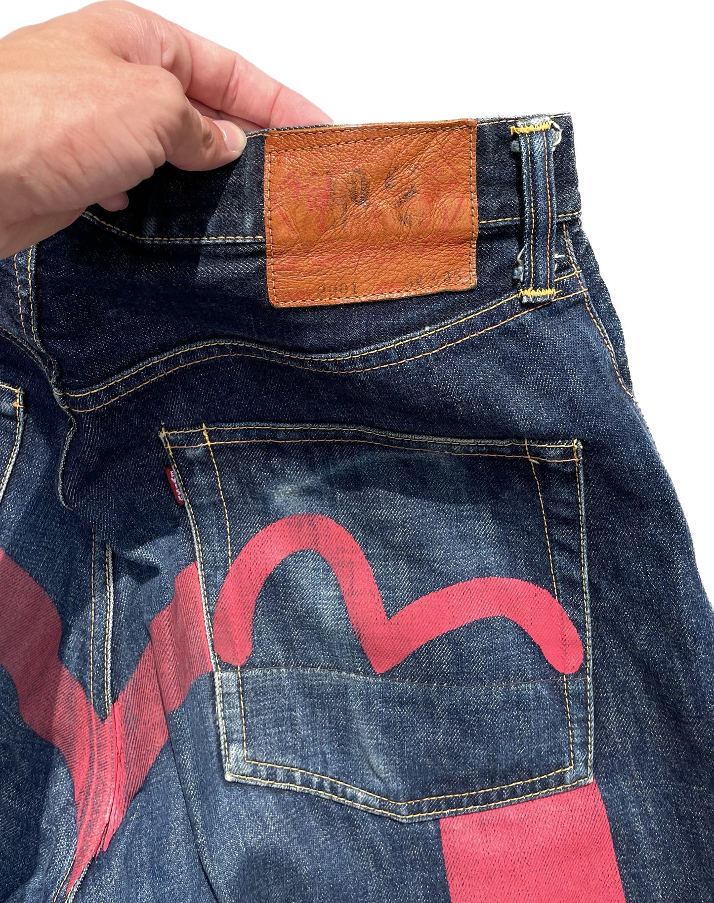 JEANS EVISU ROSA DIACOCK &amp; SEAGULL [32x35]