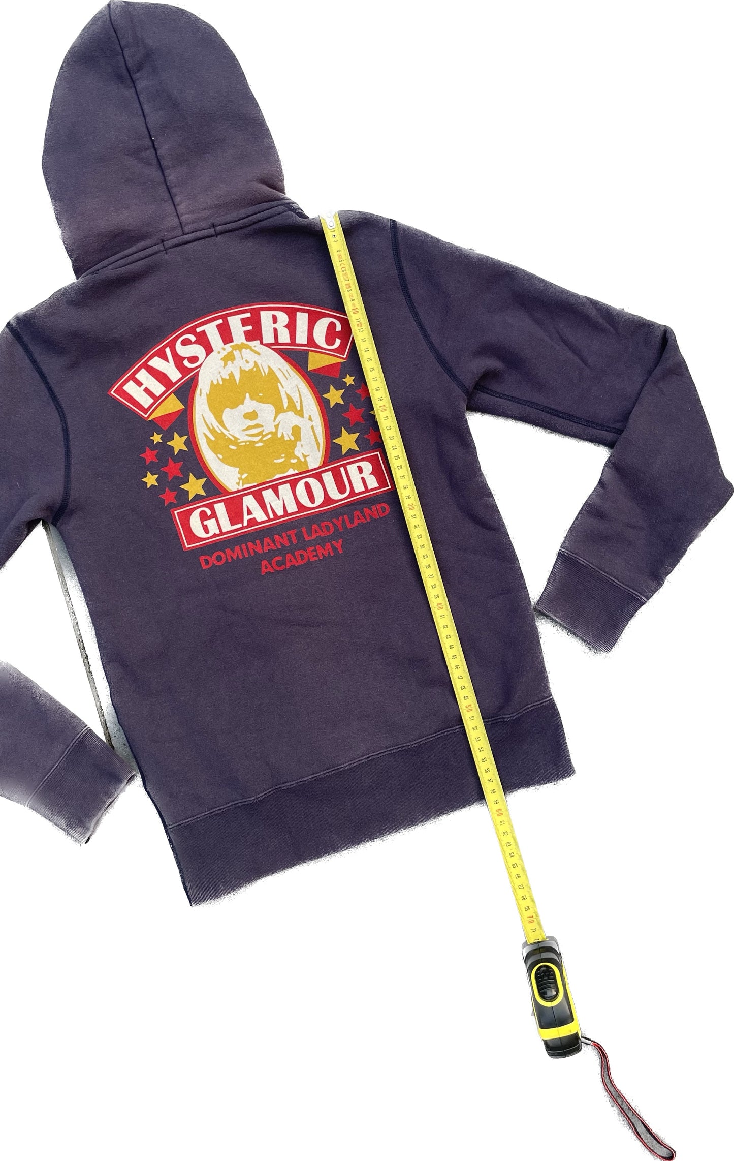 HYSTERIC GLAMOUR SWEAT À CAPUCHE ZIPPÉ MARINE [S]