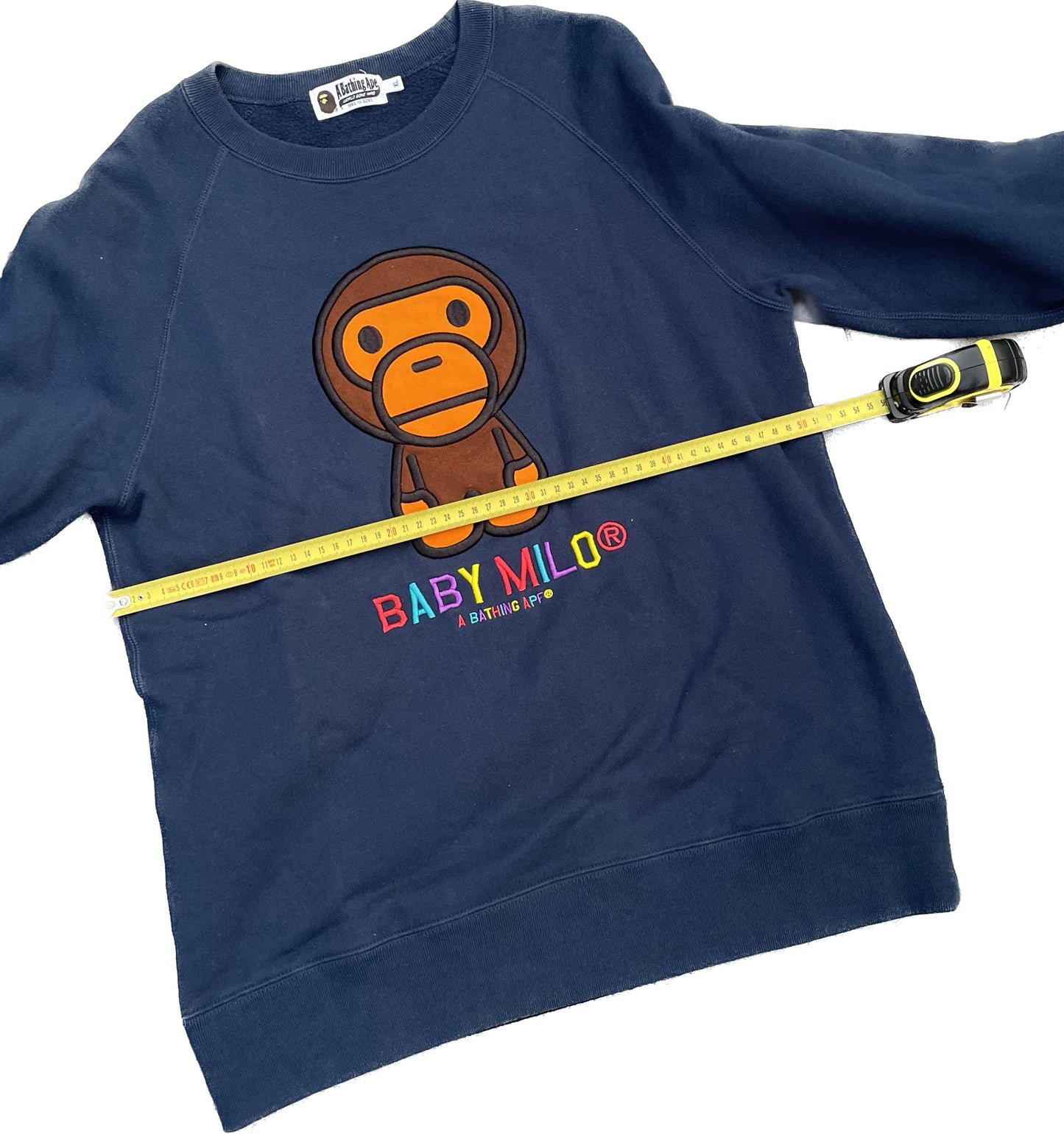 MAGLIONE BAPE BABY MILO FIGURE NAVY [XL]