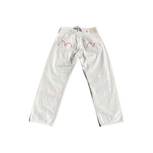 EVISU CREME JEANS ROSSO GABBIANO [31x35]