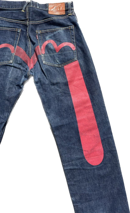 JEANS EVISU ROSA DIACOCK &amp; SEAGULL [32x35]