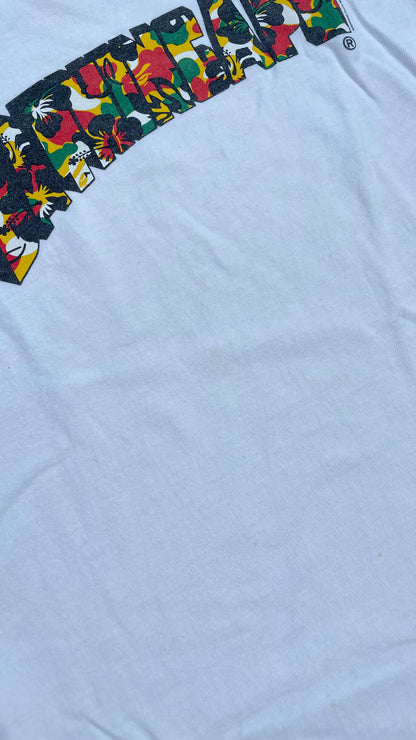 BAPE TROPICAL SPELLOUT TEE WHITE [S]