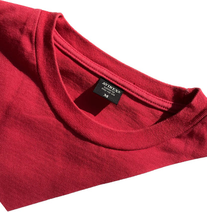 AVIREX STAR TEE ROUGE [M]