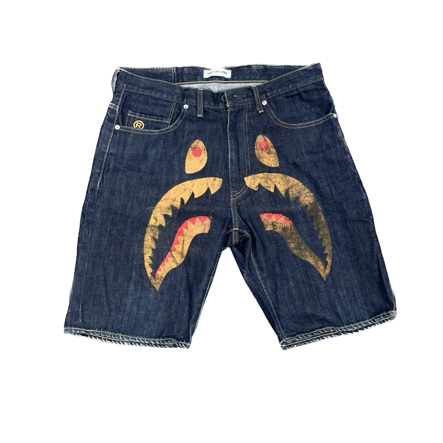 PANTALONI BAPE SHARK WGM [W32]