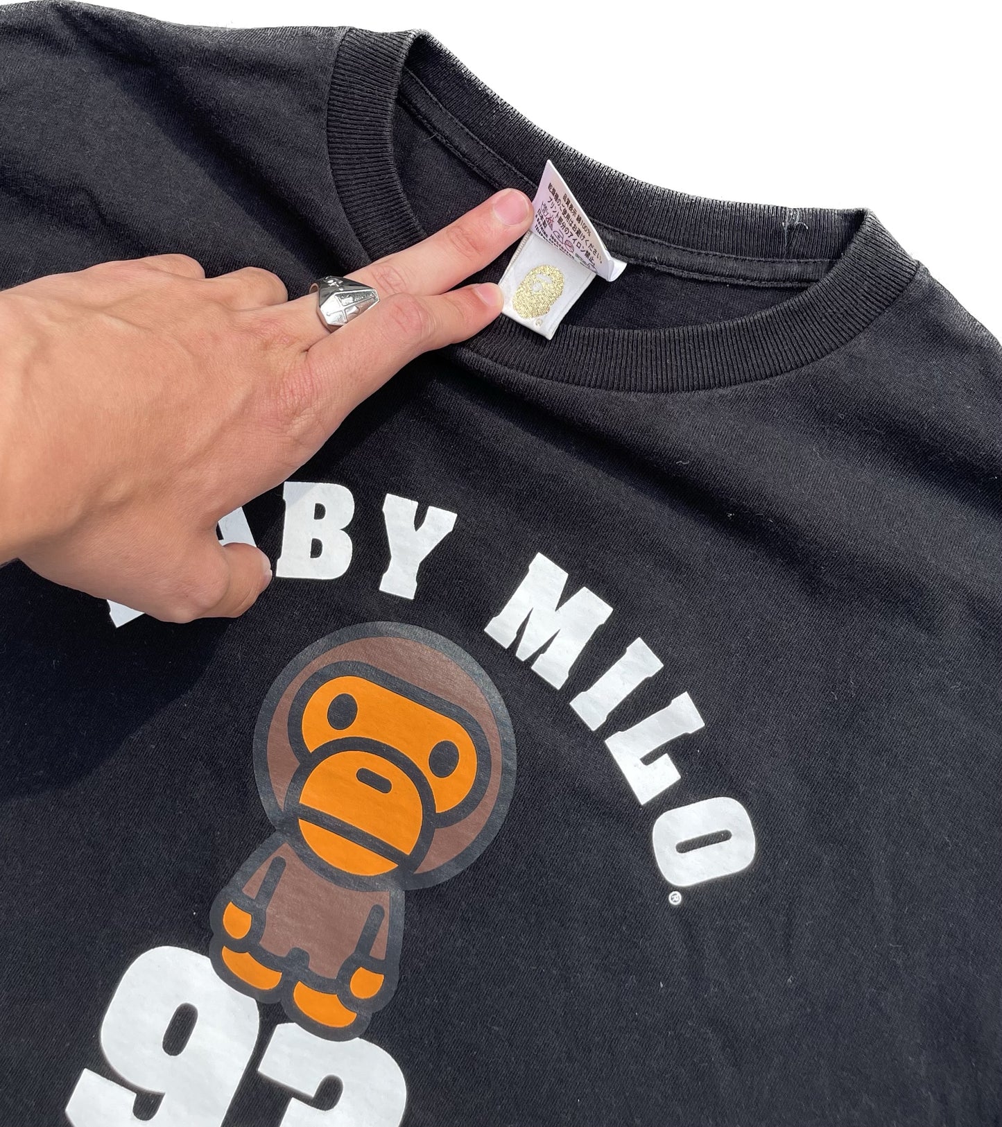 T-SHIRT BÉBÉ MILO 93 NOIR [L]