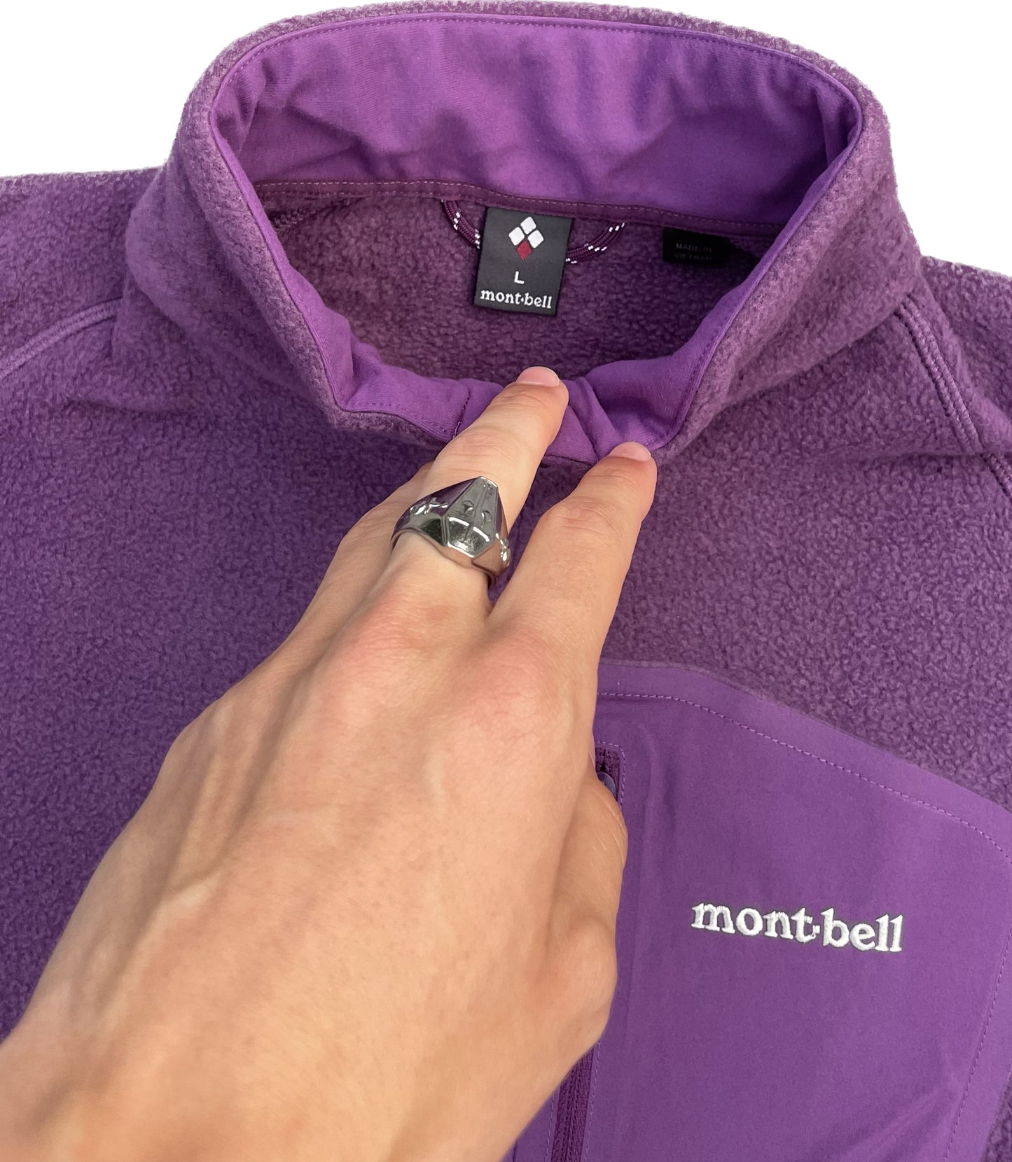 MONTBELL FLEECE JACKET PURPLE [L]